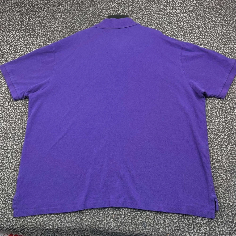 Polo Ralph Lauren Polo Shirt Men 3XB Purple Short Sleeve Big & Tall Cotton